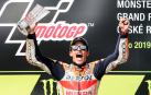 Márquez pilota sólo en Brno desde la salida hasta la meta