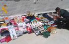 Incautados cientos de productos falsificados para su venta en fiestas de Navarra