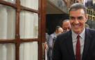 El candidato socialista a la Presidencia del Gobierno, Pedro Sánchez, durante su intervención en la primera jornada del debate de investidura