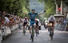Dylan Westley gana la etapa de Etxarri Aranatz de la Vuelta Pamplona
