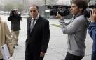 ​Tebas llega a la Audiencia para declarar sobre los amaños