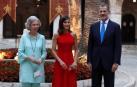 Los Reyes ofrecieron la tradicional recepción que cada verano congrega a representantes de la sociedad balear