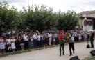 Vecinos de Berriozar homenajean al subteniente Casanova, asesinado por ETA