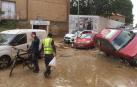 Fotos de las inundaciones en Olite y Tafalla