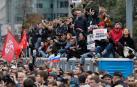 La mayor manifestación contra Putin en años se salda con más de 300 detenidos
