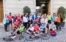 De Roncesvalles a Tudela en bicicleta por un fin solidario
