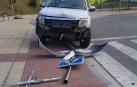 Un conductor ebrio protagoniza un accidente en Soto de Lezkairu
