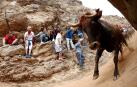 Cinco heridos leves y una vaca despistada, en el tercer Pilón de fiestas de Falces