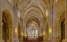 Interior del templo del monasterio de La Oliva.