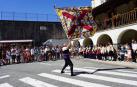 Baile de la bandera en Roncal