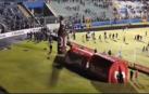Tres muertos en enfrentamientos en un estadio de fútbol de Honduras
