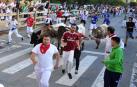 Rápido cuarto encierro sin heridos de consideración en las fiestas de Tafalla