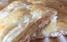 Trenza de puerros y gambones