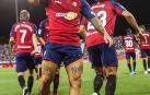 Victoria de Osasuna que sabe a gloria en Butarque en un partido duro, tosco, plagado de interrupciones, pero que se salda de la mejor manera para los rojillos.