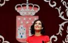 Isabel Díaz Ayuso antes de tomar posesión como presidenta de la Comunidad de Madrid.