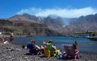 Zona afectada por el fuego de Gran Canaria