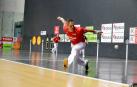 Aimar Olaizola en el frontón Bizkaia.