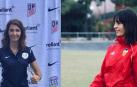 Natalia Astráin (izq) y Carol Miranda (dcha)