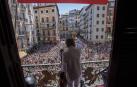 El flamenco de Ketama y Pepe Habichuela se asoma al balcón del Ayuntamiento de Pamplona
