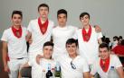 Los vecinos de Santacara celebraron sus fiestas de la Asunción del 14 al 20 de agosto. El viernes, fue el día dedicado a las peñas, que se reunieron en el frontón municipal para celebrar una gran comida de hermandad, tras la que se realizó la ya tradicional ronda de disfraces por las calles del pueblo.