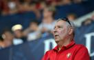 Fotos del búscate en la grada del Osasuna - Eibar