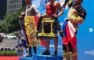 Un bombero de Barcelona gana tres medallas de oro subiendo escaleras en China