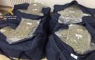 Detenida una pareja navarra con 100 kgs de hachís en un control en Huesca