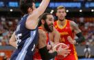 Una España sin Marc Gasol pero con Rubio vence a la Argentina de Scola (84-76)