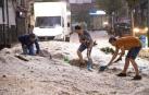 Las tormentas dejan inundaciones y daños materiales en el centro peninsular