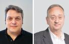 Federico Colmenar (izda.) sustituirá a Elma Saiz y Javier Leoz (dcha.) a Itziar Gómez