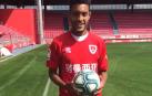 Otegui llega al Numancia, cedido por Osasuna, para "crecer como futbolista"