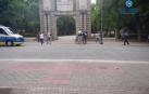 Un ciclista de 18 años atropella a un peatón de 88 en Pamplona