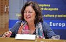 La comisaria del Xacobeo 2021 Cecilia Pereira.