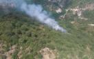 Este jueves se ha declarado un incendio en la sierra de Lóquiz, en el término municipal de Eulate, en cuyas labores de extinción han trabajado numeroros medios terrestres y aéreos