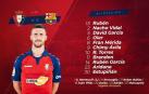 Alineaciones de Osasuna y Barcelona para el partido de este sábado en El Sadar
