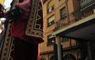 Todas las fotos del cohete de fiestas de Peralta 2019, en el que decenas de vecinos se dieron cita en la plaza de la localidad navarra para dar la bienvenida a nueve días de fiesta en honor a la Virgen de Nieva.