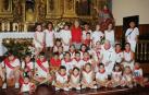 Caparroso celebró este miércoles el Día del Niño con una ofrenda