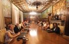 El nuevo Gobierno de Navarra, durante su primera Sesión celebrada este jueves.