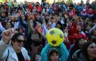 Cohete a cargo de los korrikolaris de Artica que abren tres días de fiestas