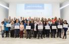 Foto de familia de la edición de 2018 'Tu Proyecto Solidario'.