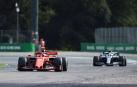Leclerc logra en Monza su segunda victoria consecutiva y Sainz abandona