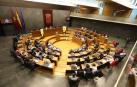 Una imagen del salón de plenos durante el torneo de debate del año pasado
