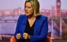 La exministra de Trabajo de Reino Unido, Amber Rudd.