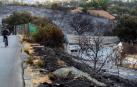 Los vecinos de El Ronquillo (Sevilla) vuelven a sus casas tras quedar estabilizado el incendio