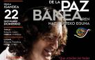 Cartel del concierto por el Día de la Paz.