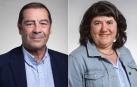 José Ramón Mora y Eva Istúriz, directores gerentes del SNS-O y del Instituto Navarro para la Igualdad