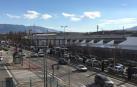 Unas obras de asfaltado en la A-15 provocan retenciones en Pamplona