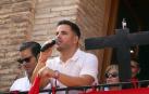 Todas las fotos del cohete de fiestas de Villafranca.