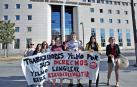 Concentración de los trabajadores de los Cines Yelmo de Itaroa