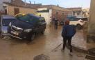 Imágenes de las inundaciones en Olite.